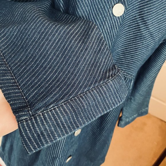 Women's Blue Denim C Est. 1946 Dress (L) - Picture 5 of 7